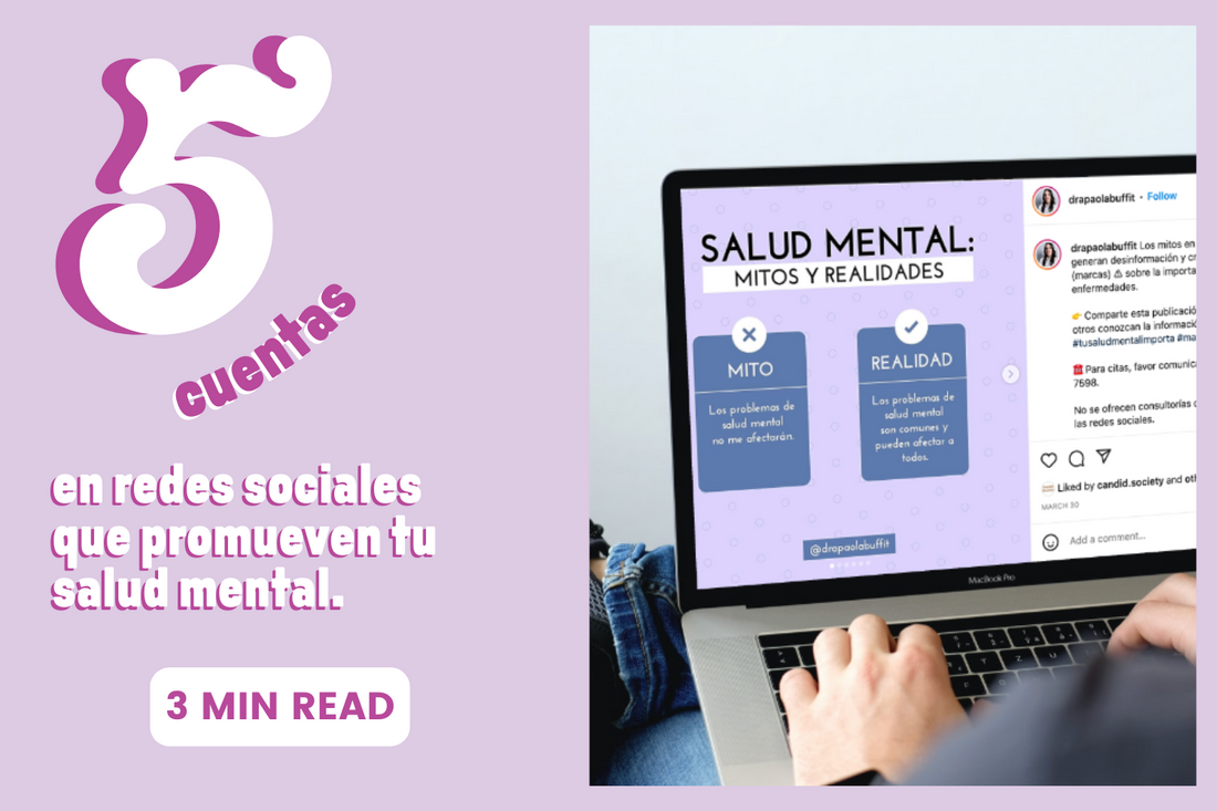 5 cuentas que promueven tu salud mental 🧠 ¡Síguelas!