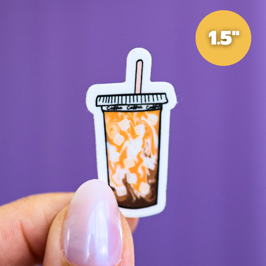 Café Frío - Mini Sticker