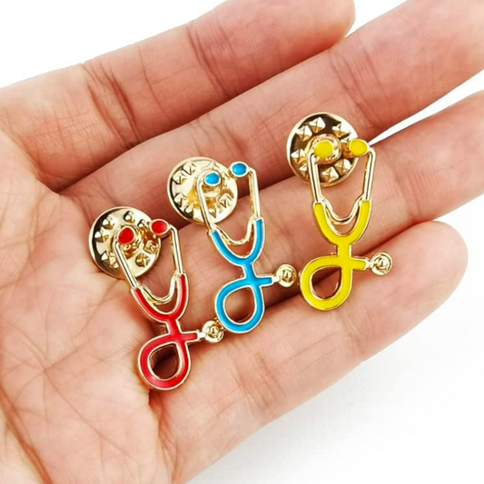 Estetoscopios -  Enamel Pin