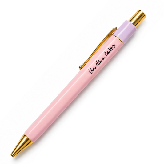 Un día a la Vez (Rosa Pastel DT) - Bolígrafo