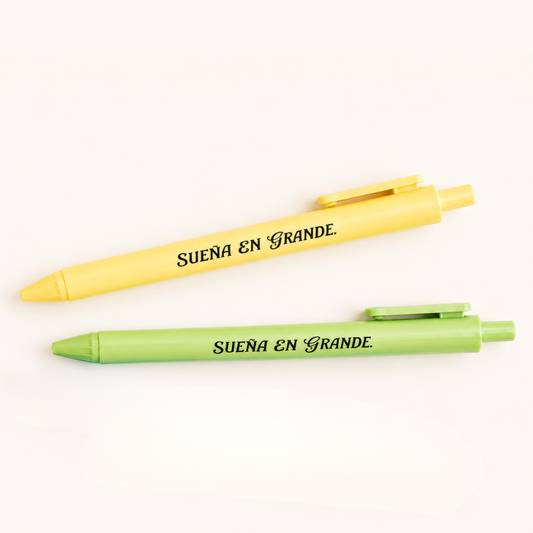 Bolígrafos "Sueña en Grande" - Paquete de 2