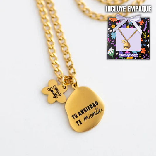 Tu Ansiedad te Miente - Necklace