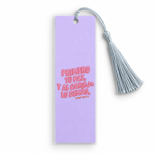 Primero tu Paz- Bookmark