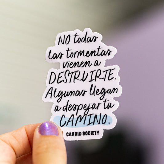 107 - Tormentas - Premium Sticker