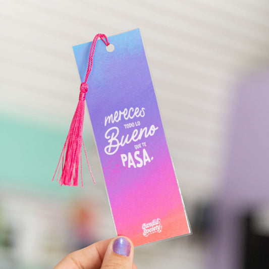 Mereces todo lo bueno que te pasa - Bookmark