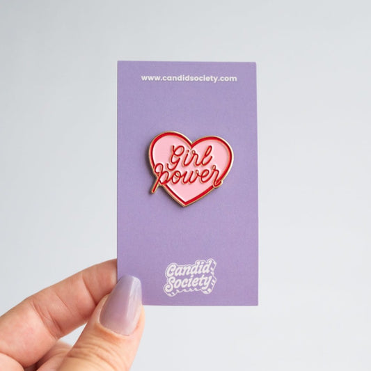 10 - Girl Power - Enamel Pin
