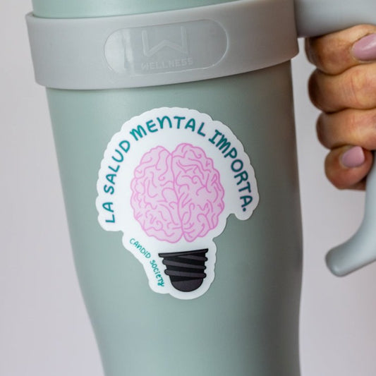 9 - La Salud Mental Importa - Premium Sticker