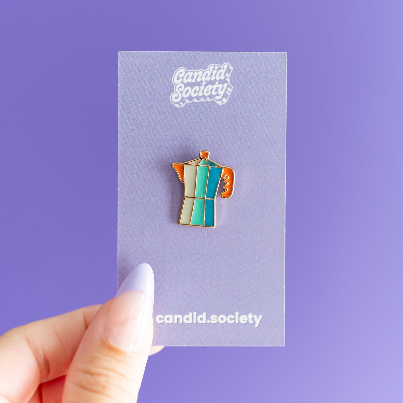 Greca Multicolor - Enamel Pin