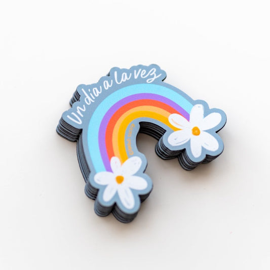 Un día a la Vez (Arcoíris)- Premium Magnet