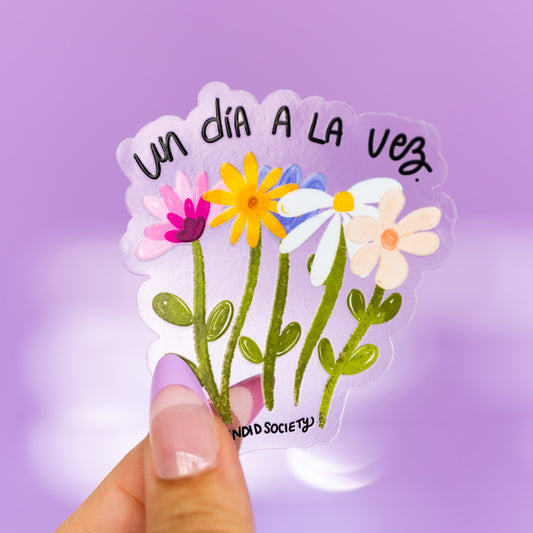 119 - Un día a la vez  - Premium Sticker