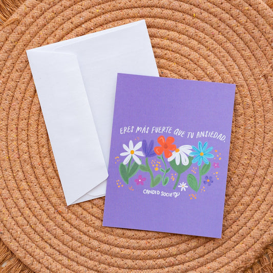 Eres más fuerte que tu ansiedad - Carta