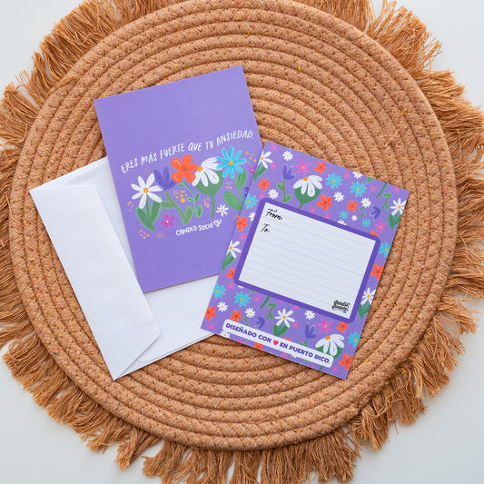 Eres más fuerte que tu ansiedad - Carta