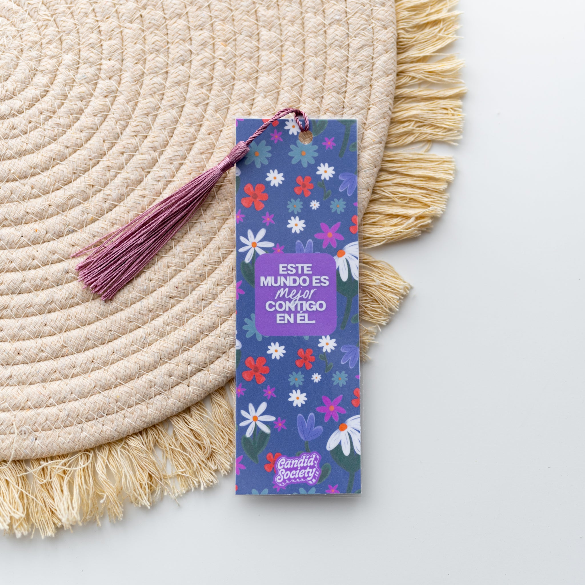 Este mundo es mejor contigo en él - Bookmark