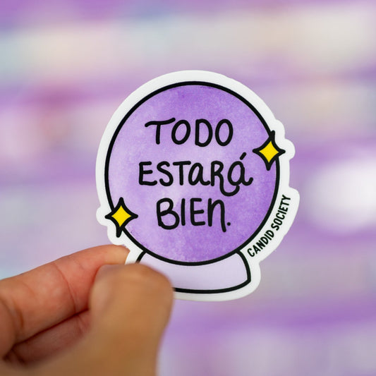 22 - Todo estará Bien - Premium Sticker