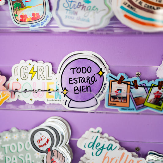 22 - Todo estará Bien - Premium Sticker