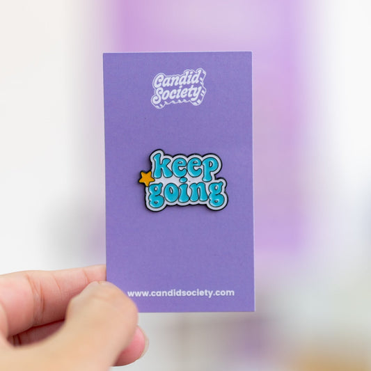 Keep Going - Enamel Pin