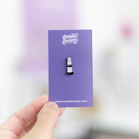 79 - Aeropress Coffee Maker - Enamel Pin