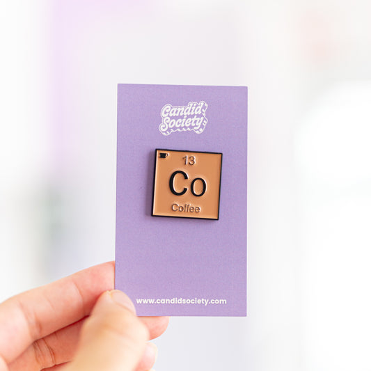 6 - Coffee Element - Enamel Pin