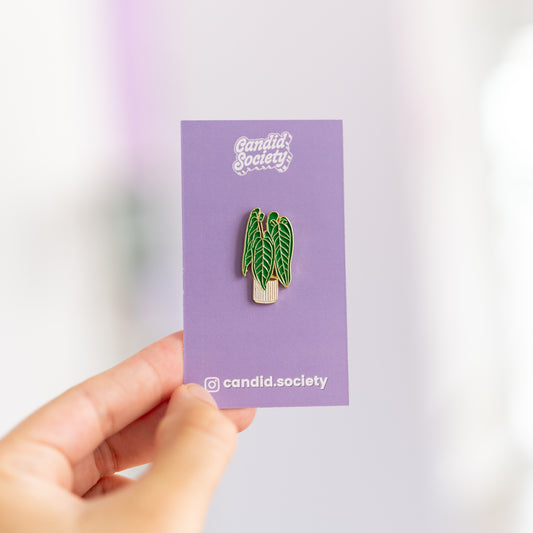 31-A - Planta - Enamel Pin