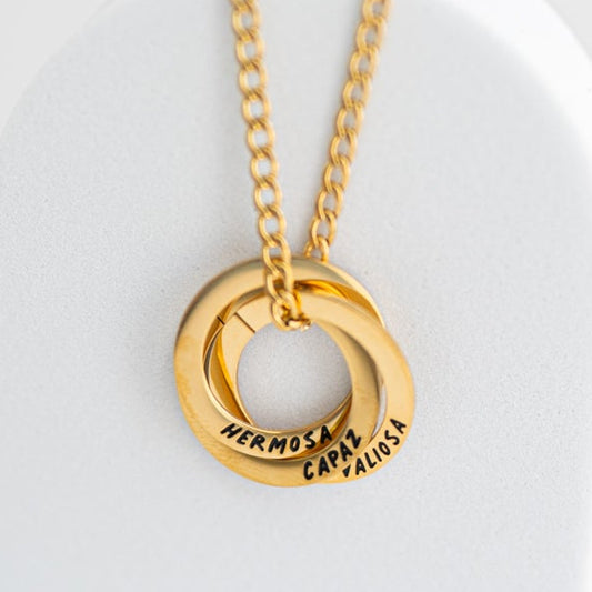 Hermosa, Capaz, Valiosa - Necklace