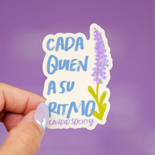 65 - Cada quien a su ritmo - Premium sticker