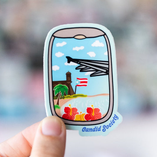 5 - Hola Puerto Rico - Premium Sticker