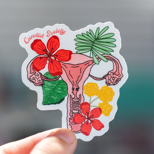 24 - Útero  - Premium Sticker