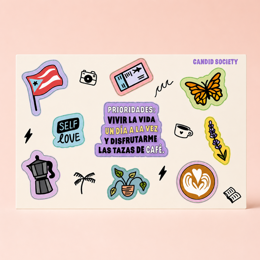 Prioridades - Hoja de Stickers