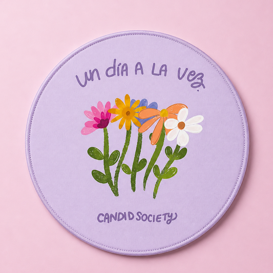 Un día a la Vez (Flores) - Mouse Pad