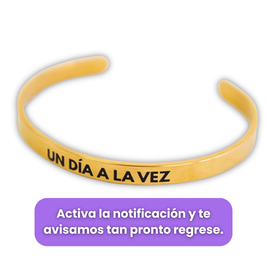 Pulsera “Un Día a la Vez”
