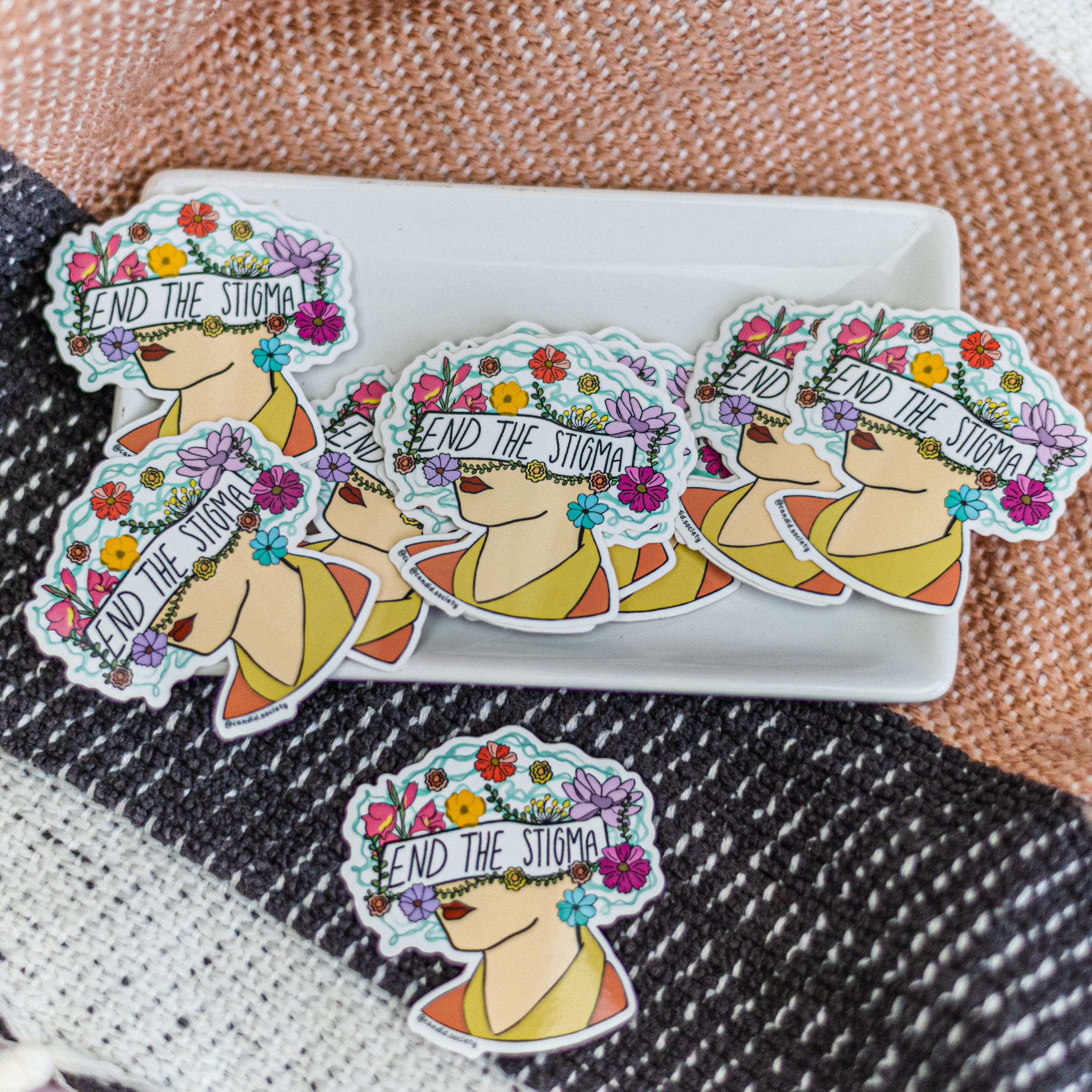 52 - End The Stigma - Premium Sticker