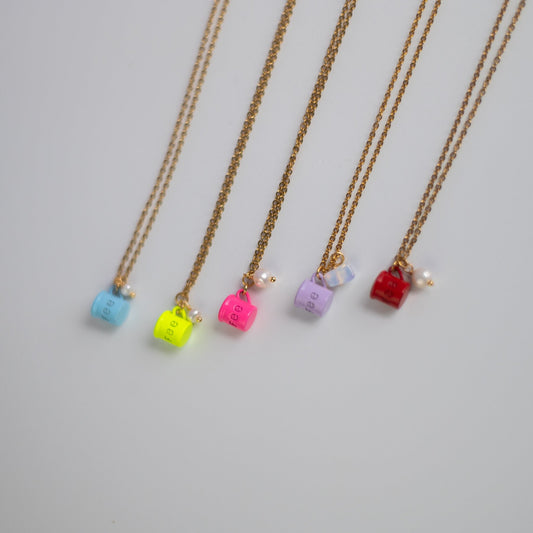 Coffee Mug Necklace