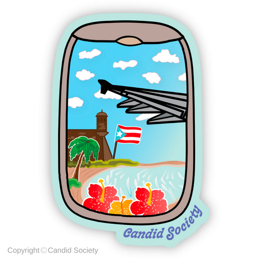 5 - Hola Puerto Rico - Premium Sticker