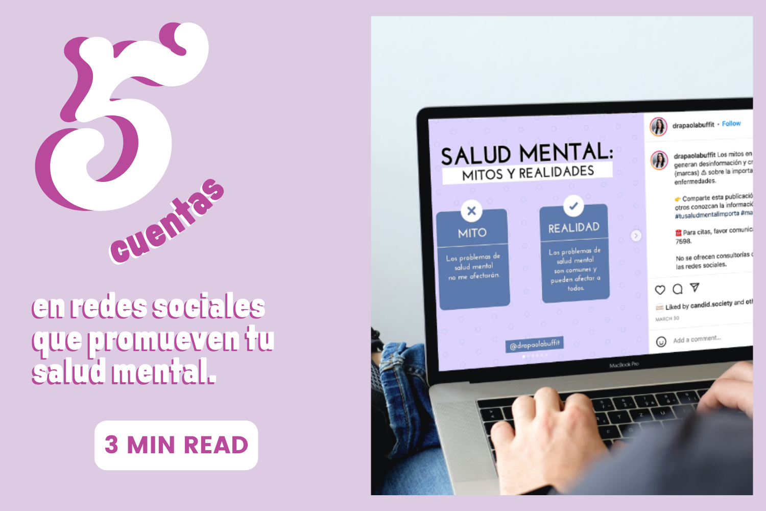 5 cuentas que promueven tu salud mental 🧠  ¡Síguelas!