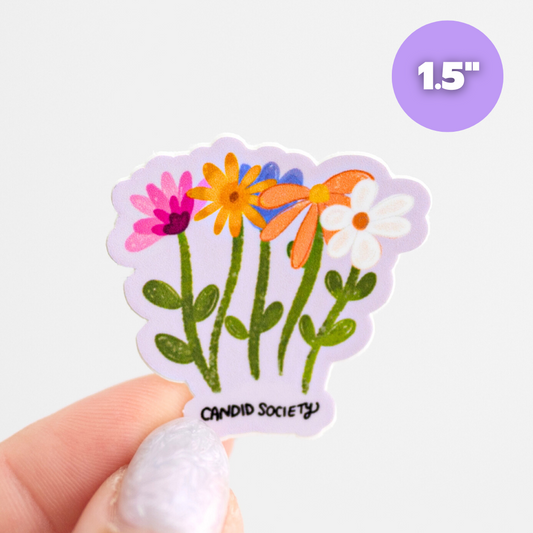 Flores - Mini Sticker