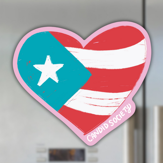 Puerto Rico Heart - Premium Magnet