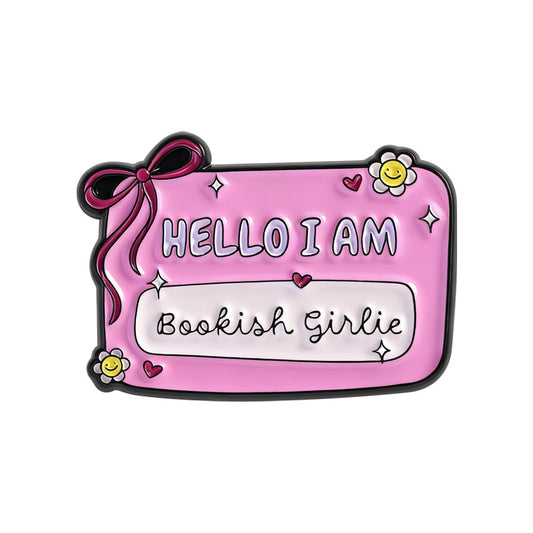 Bookish Girlie - Enamel Pin