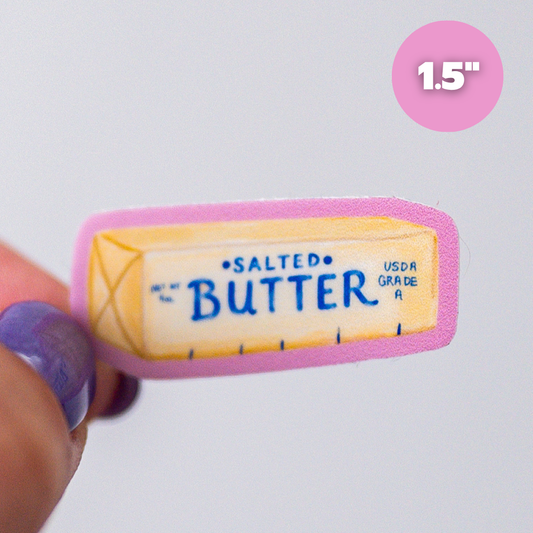 Butter - Mini Sticker