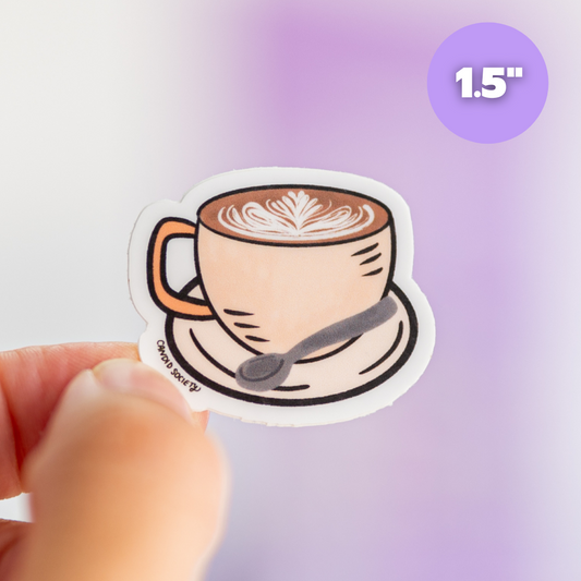 Taza Café -  Mini Sticker