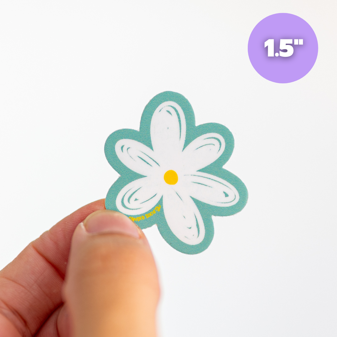 Flor Azul #2 -  Mini Sticker