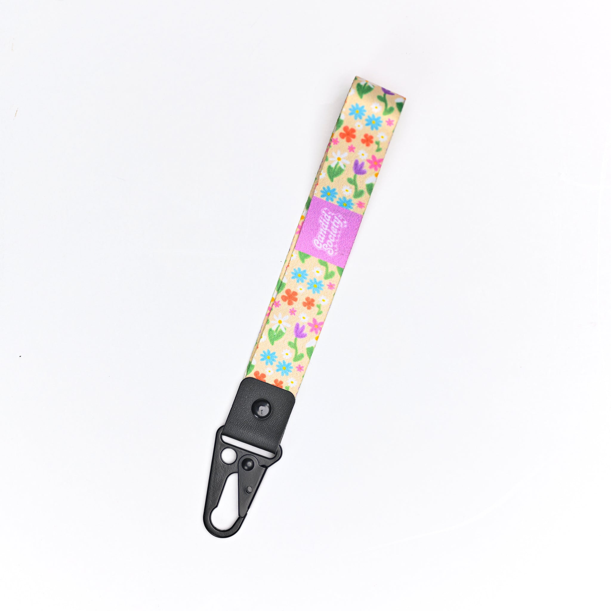 Candid Society Floral - Wrist Keychain
