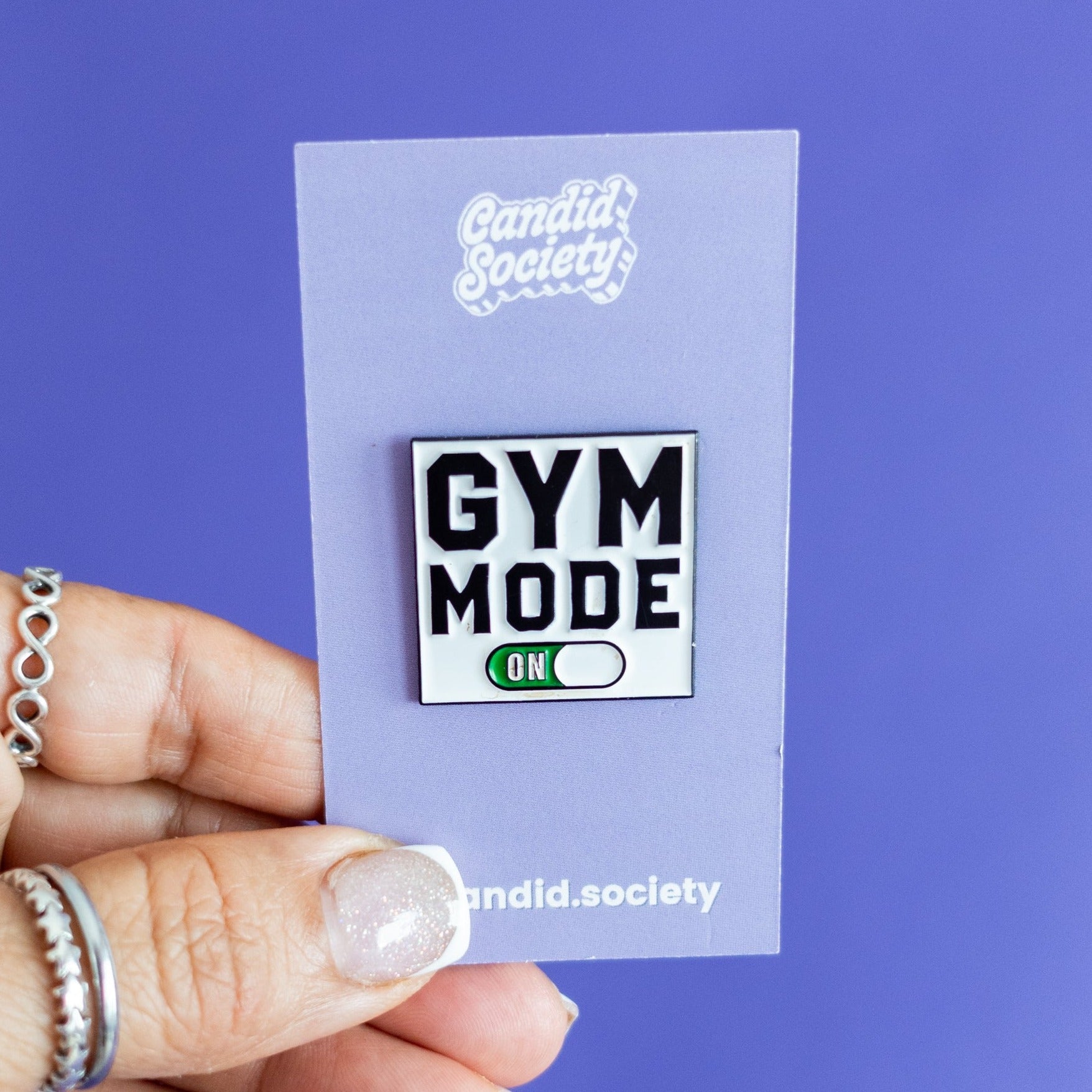 Gym Mode ON - Enamel Pin