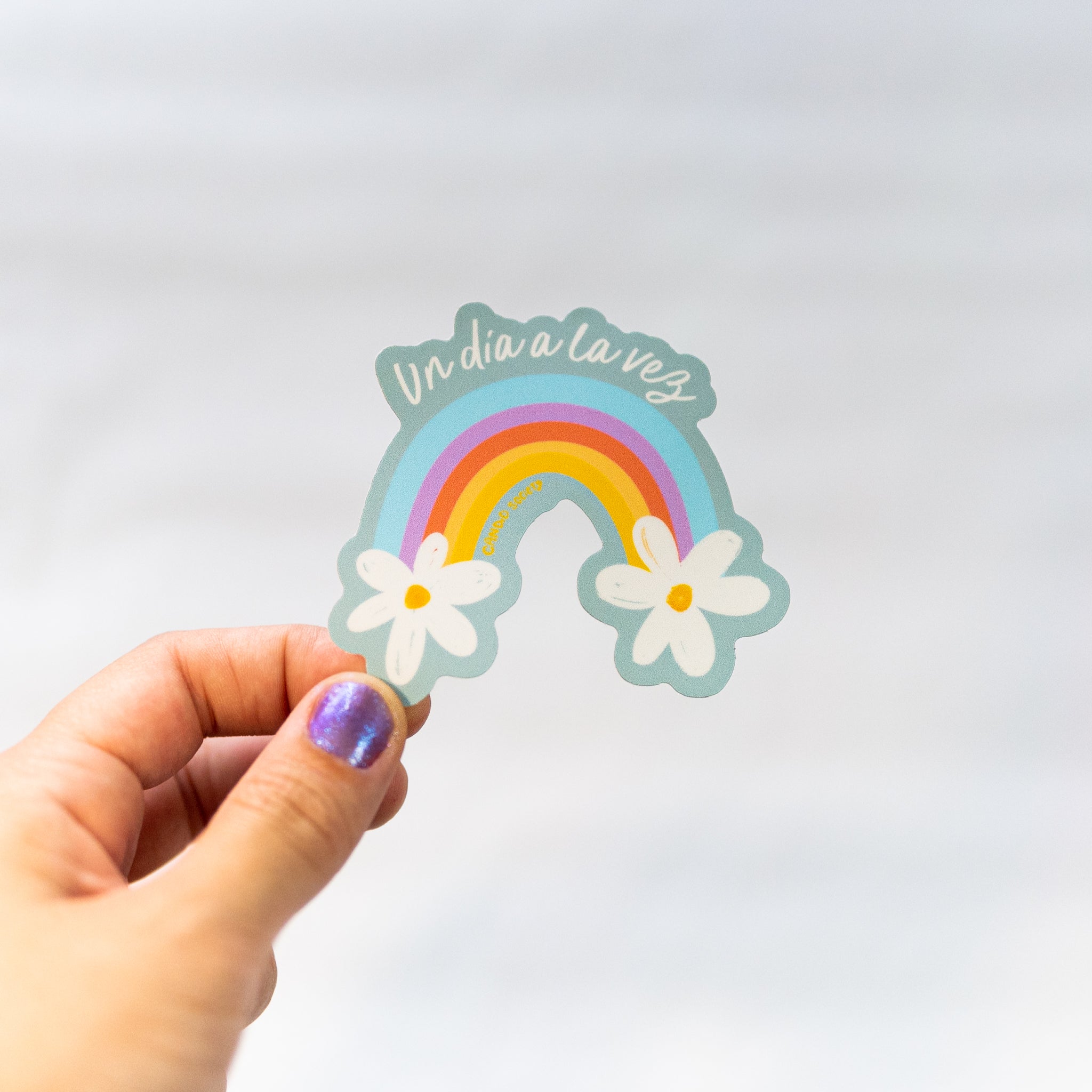 105 - Un día a la vez [Rainbow] - Premium Sticker