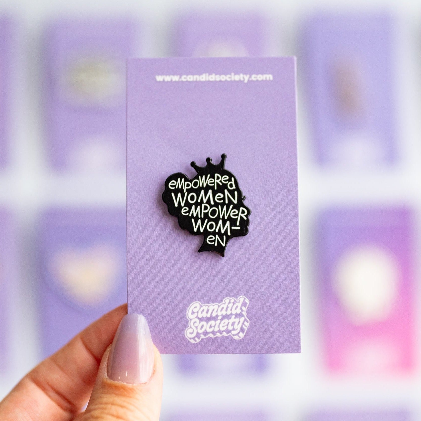 Empowered Woman, Empower Woman - Enamel Pin