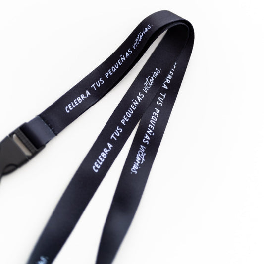 Celebra tus pequeñas Victorias - Lanyard