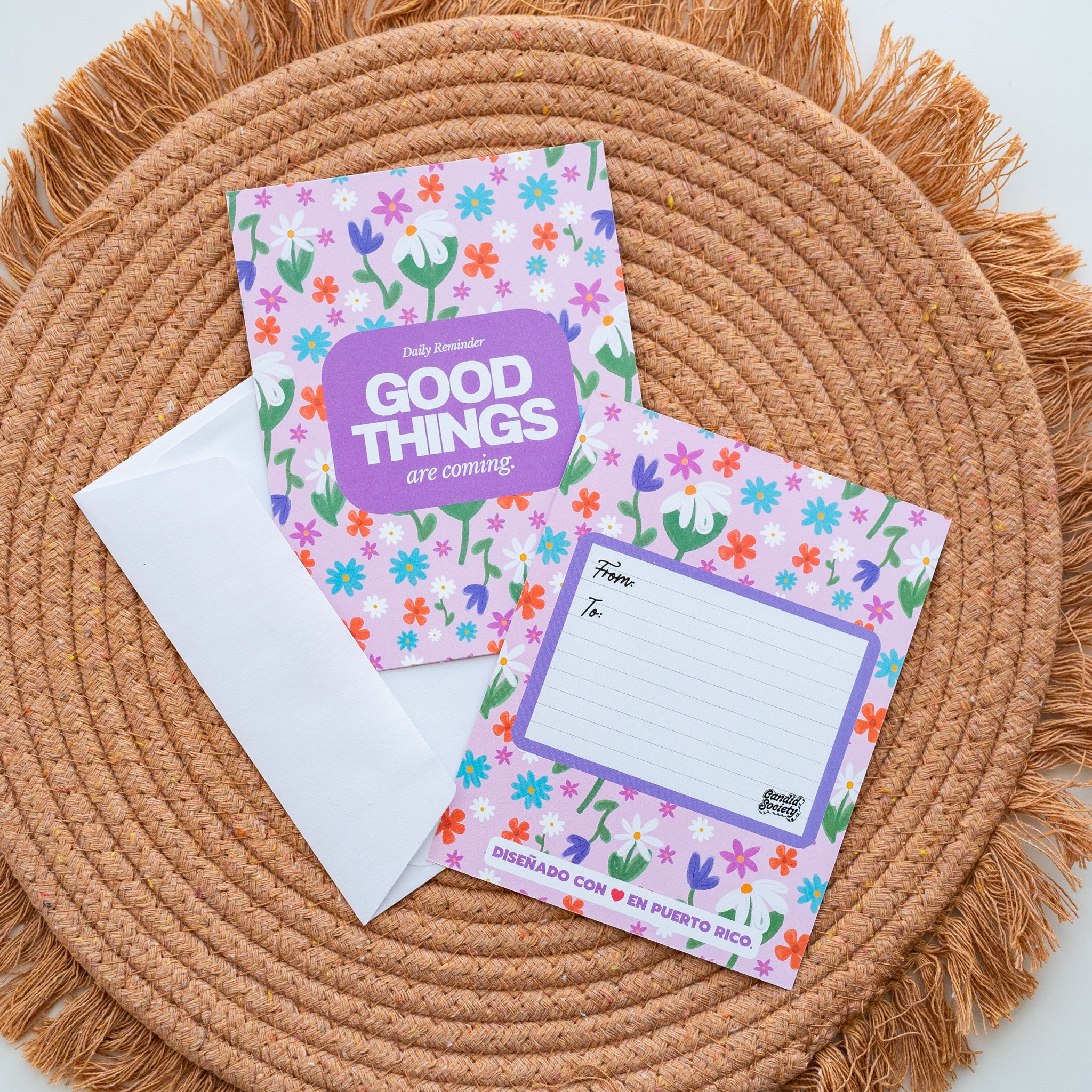 Good Things are Coming - Greeting Card