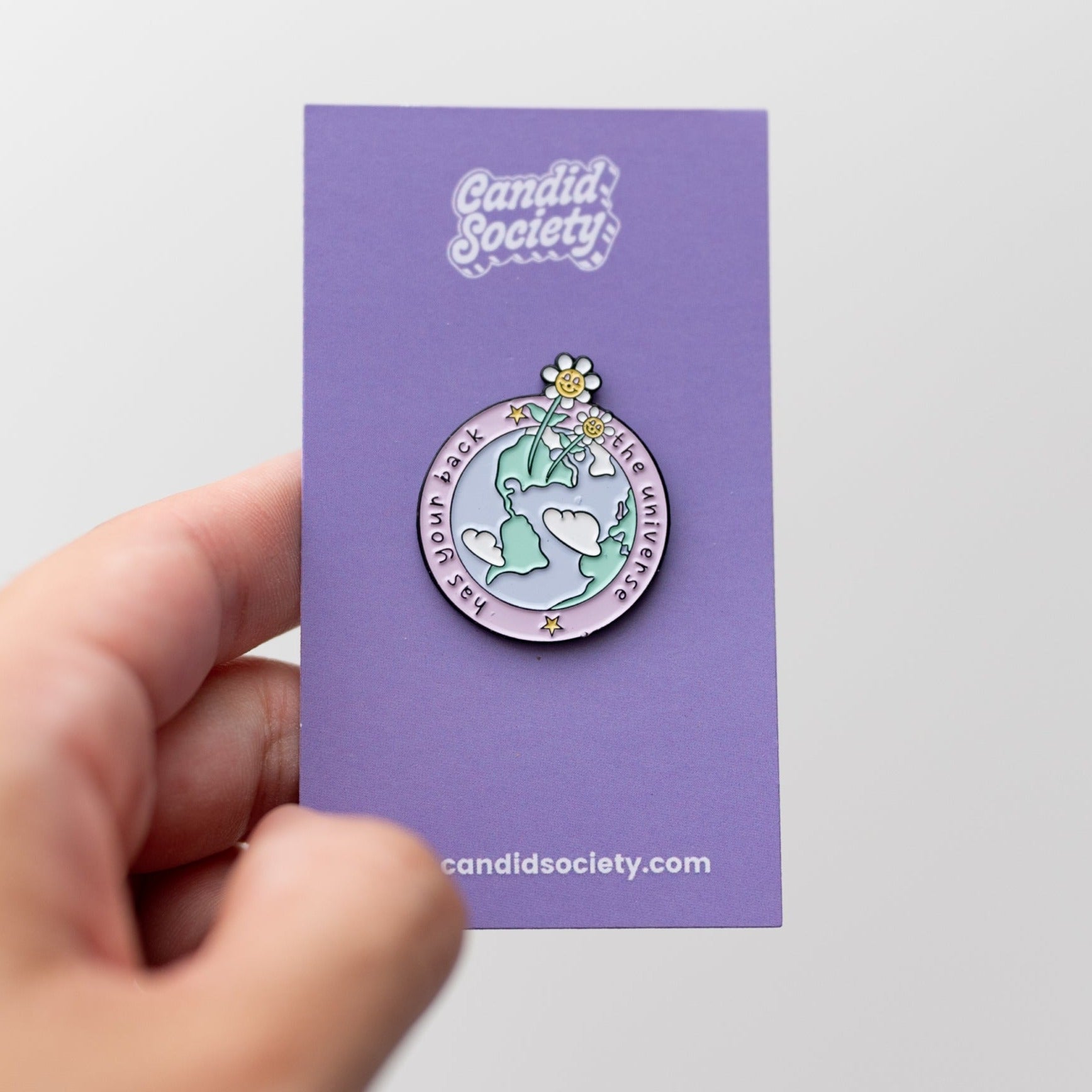 The Universe has your back -  Enamel Pin