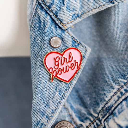 10 - Girl Power - Enamel Pin