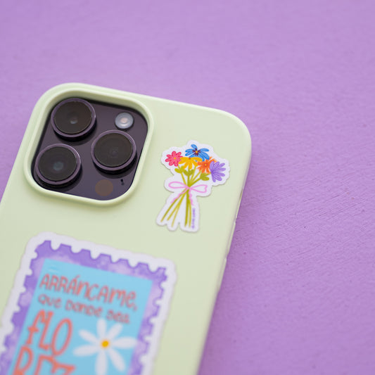 Ramo de Flores -  Mini Sticker