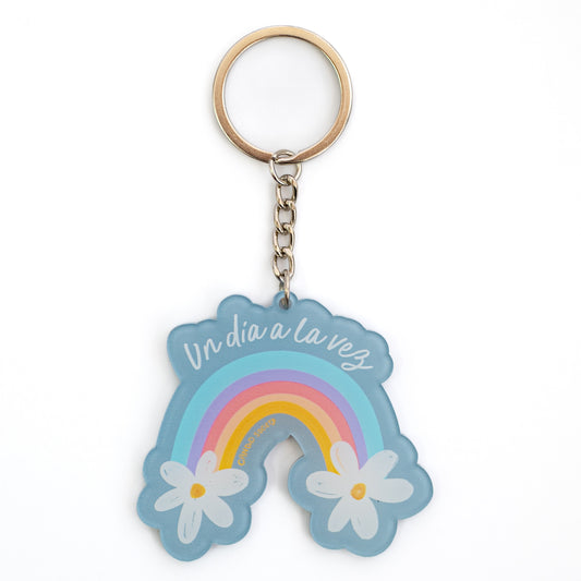 Un día a la Vez (Rainbow) - Acrylic Keychain